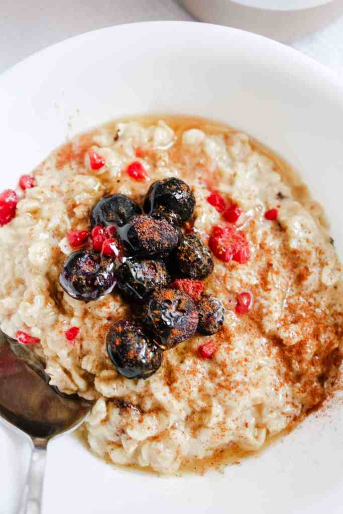 back to school breakfast ideas protein oatmeal egg
