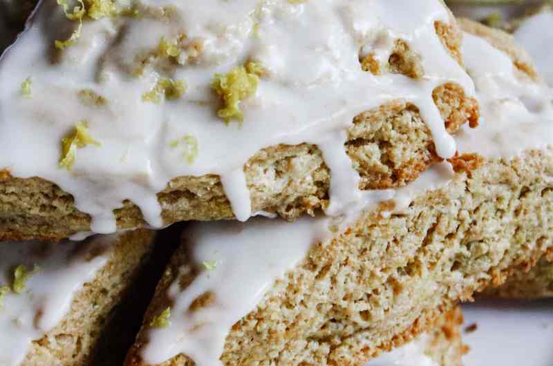 Lemon Scones with Fresh Milled Flour