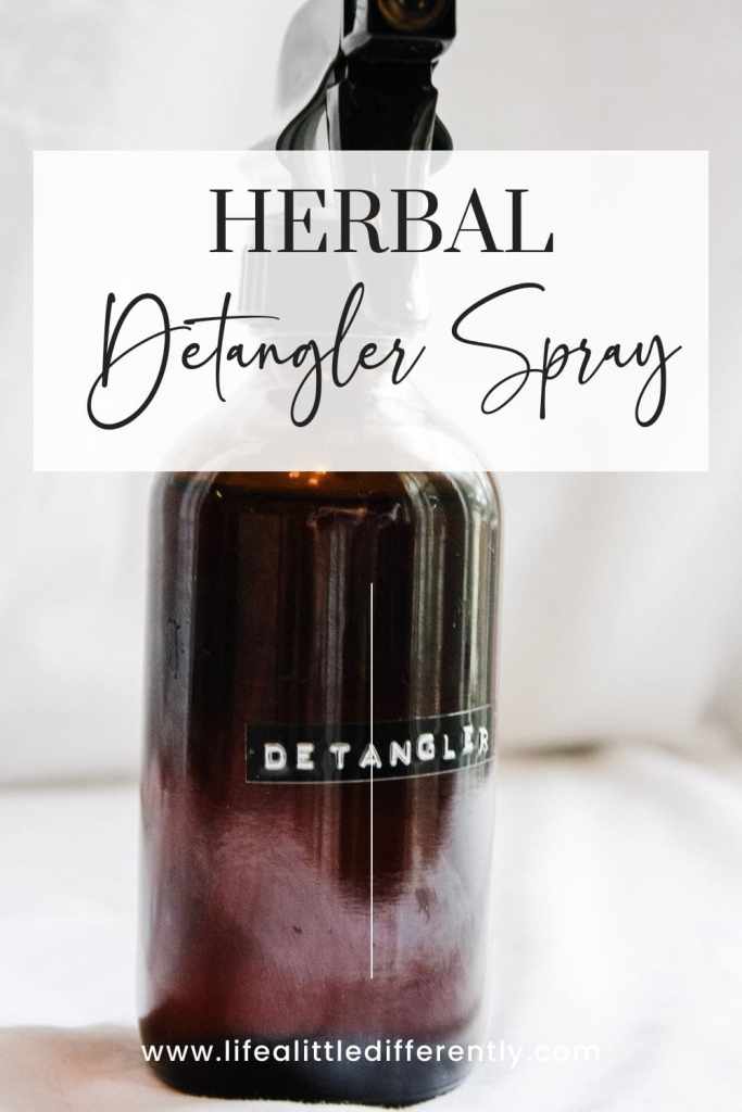 detangler spray herbal detangler spray