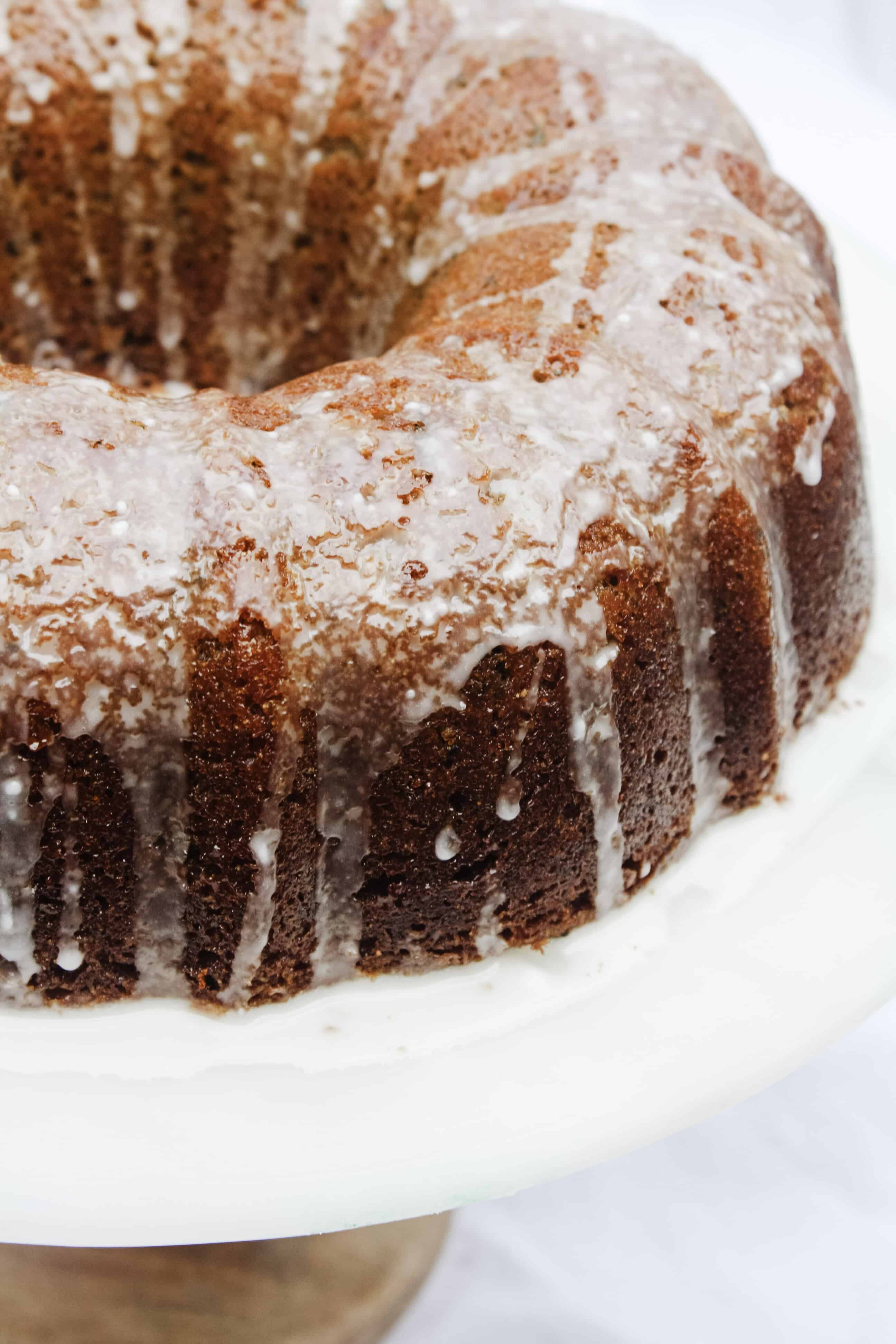 lemon zucchini bundt cake