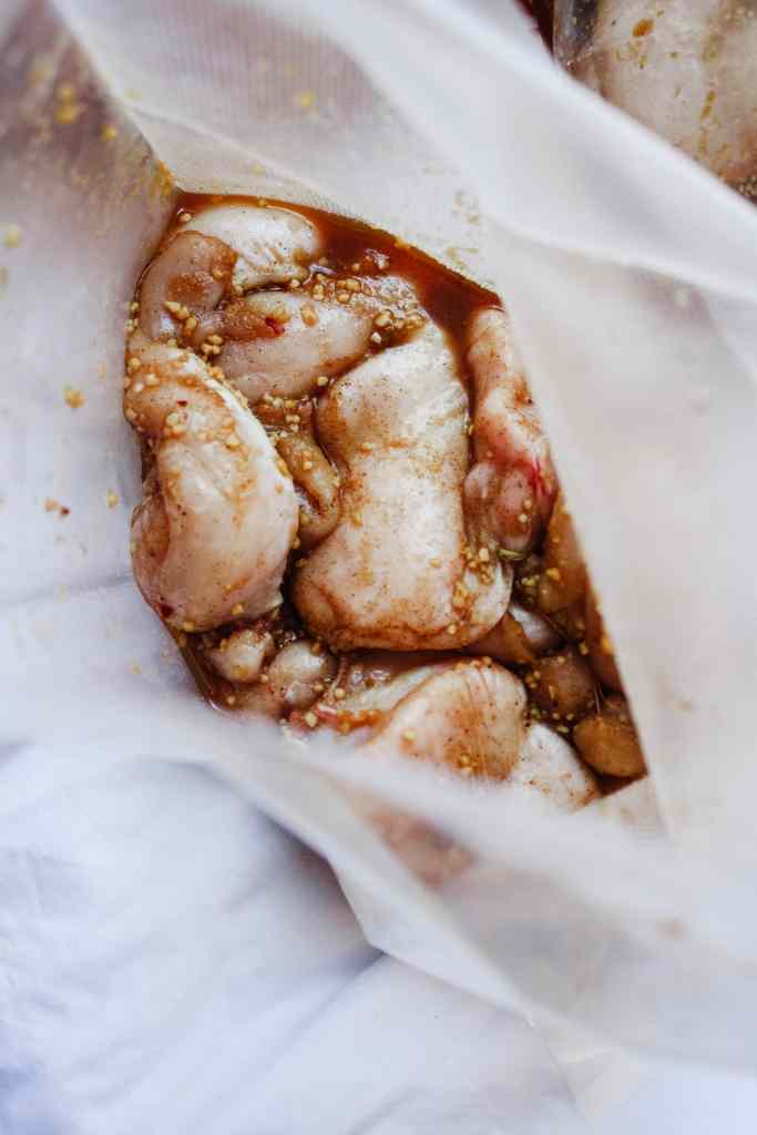 store rabbit meat asian marinade rabbit meat
