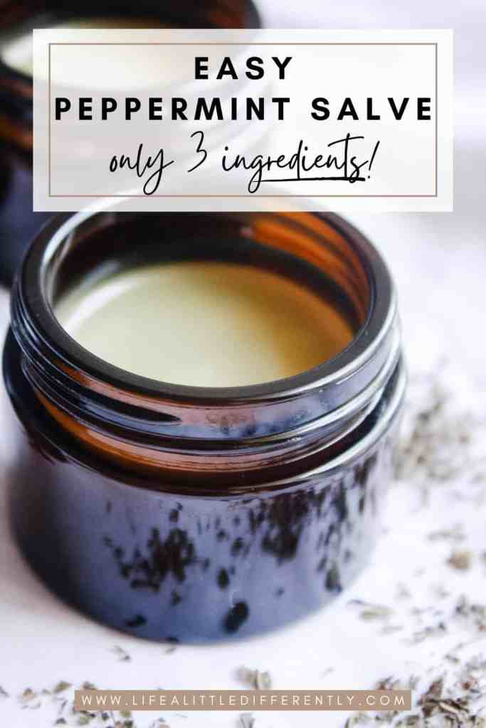 peppermint salve easy peppermint salve only 3 ingredients