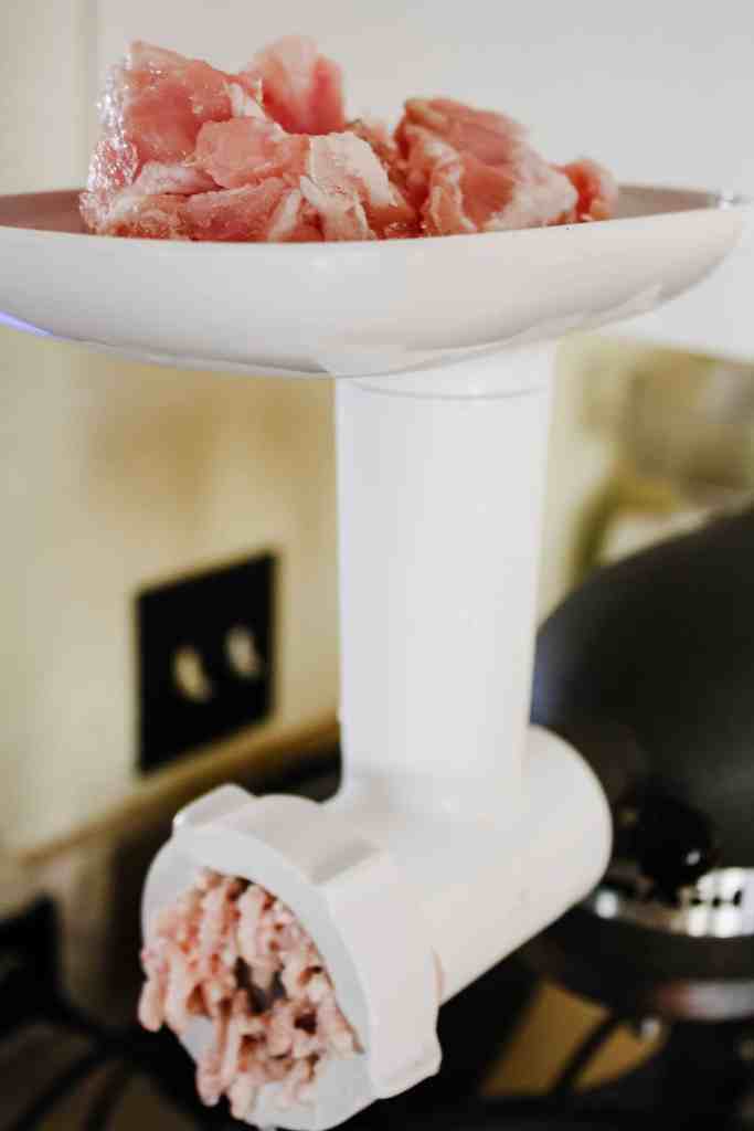 store rabbit meat grinding rabbit meat