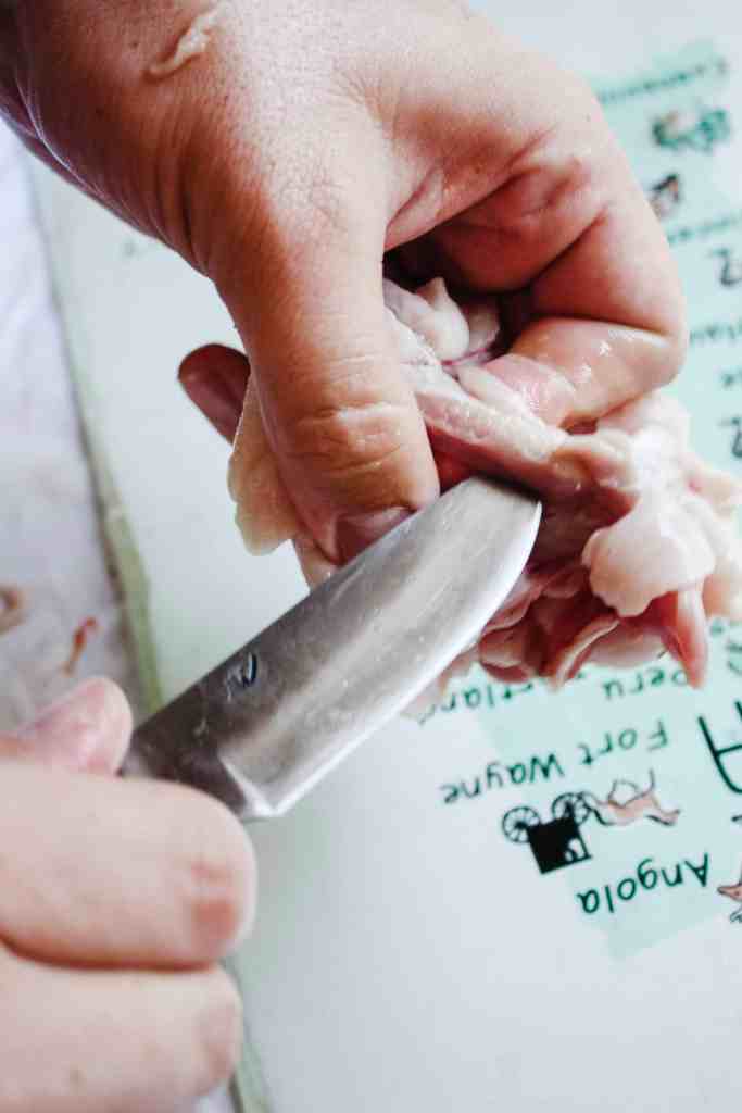 how to debone a rabbit whole rabbit deboning