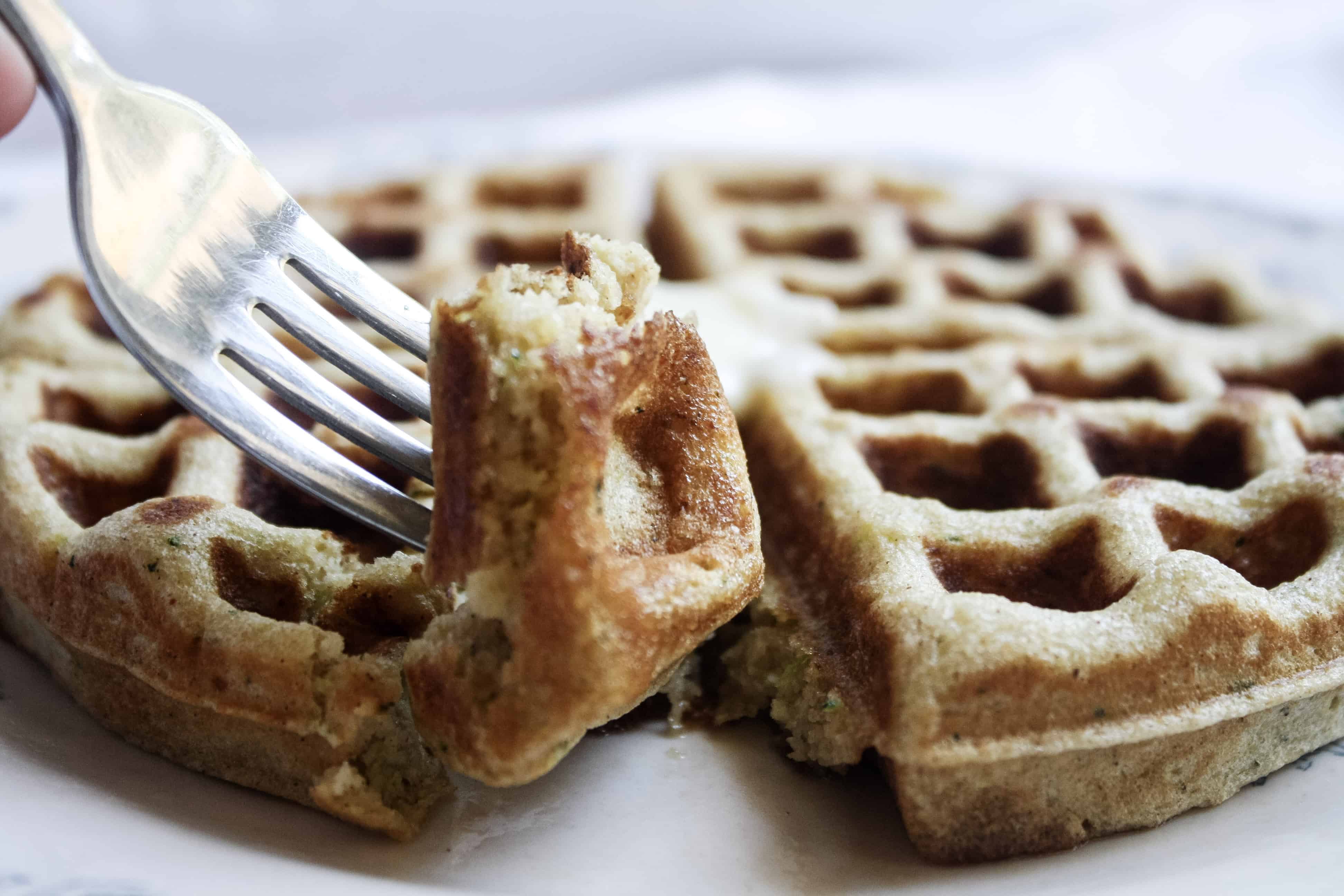 zucchini waffles recipe healthy