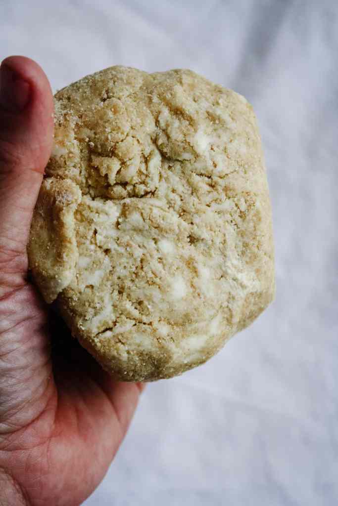 pot pie ball of pie dough