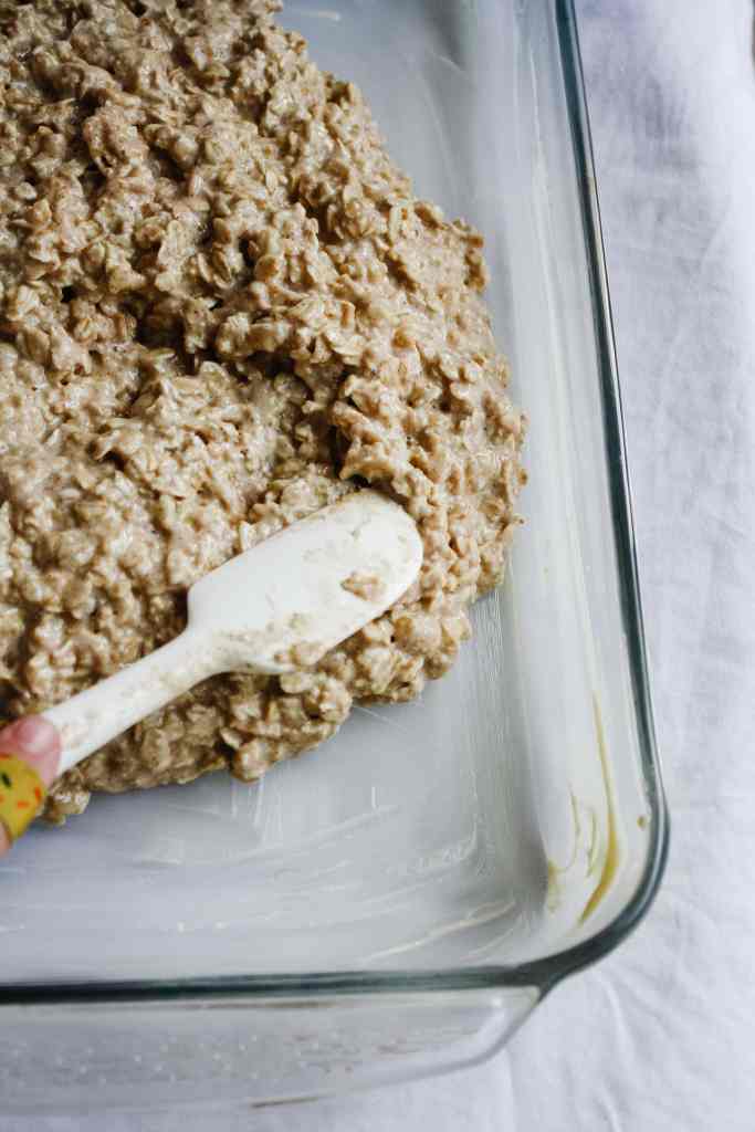 baked oatmeal spread baked oatmeal