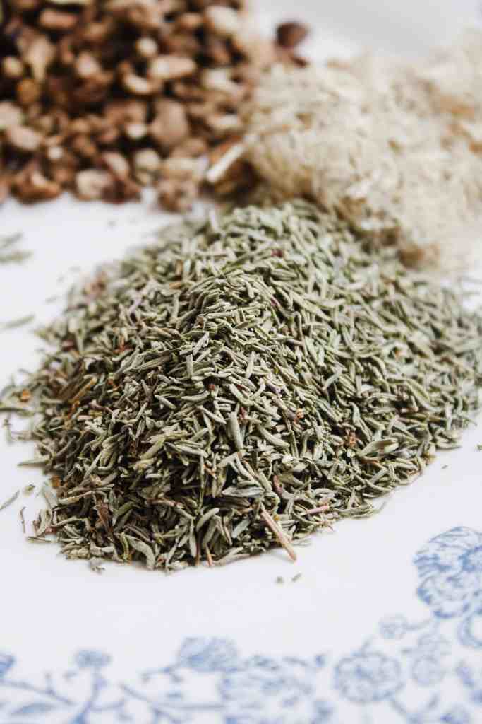 herbal tea blend for coughs thyme