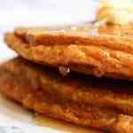 Healthy Pumpkin Pancakes with Spelt Flour