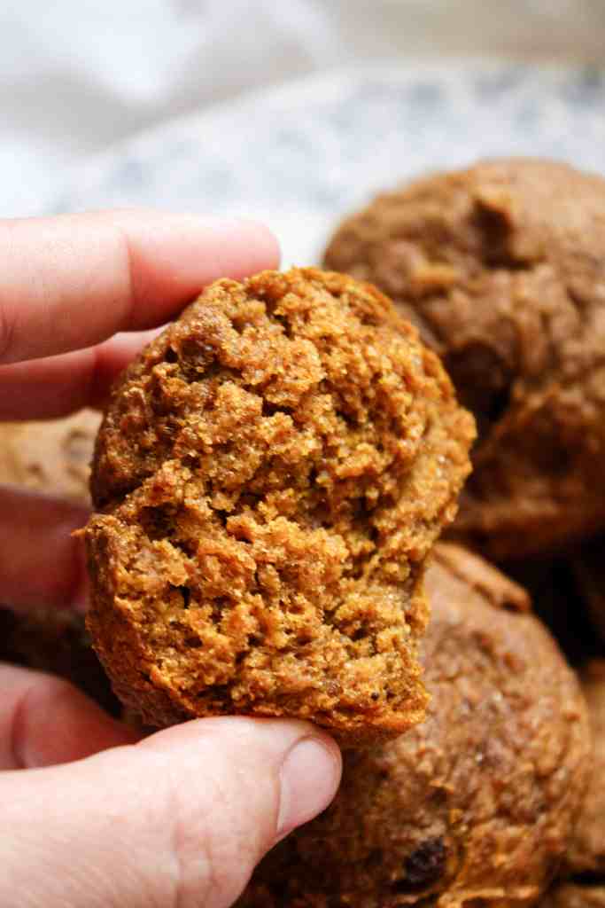 fresh milled flour pumpkin recipes fluffy spelt pumpkin muffins