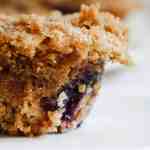 Spelt Blueberry Muffins with Streusel
