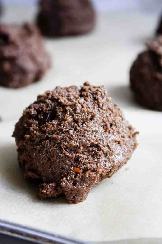 chocolate orange cookies chocolate orange cookie dough