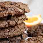 Gooey Chocolate Orange Cookies (100% Spelt)