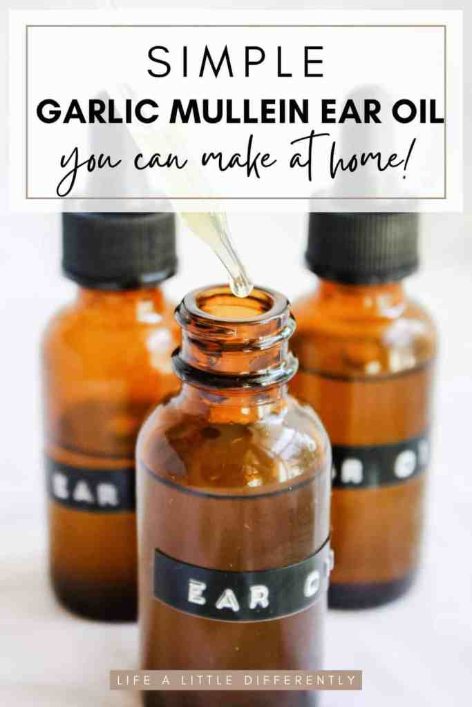 garlic mullein ear oil simple garlic mullein ear oil